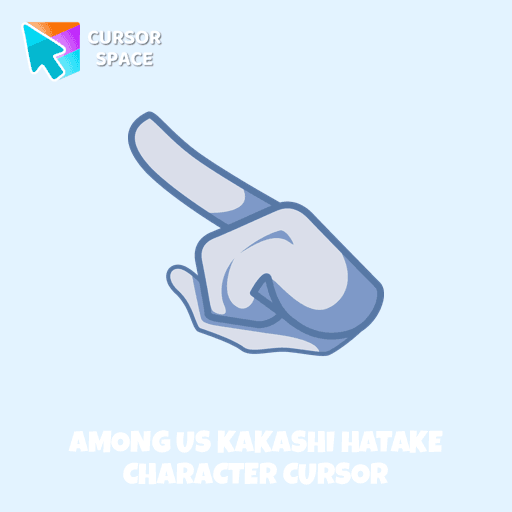 Among Us Kakashi Hatake Character cursor arrow cursor